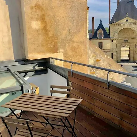 Vue Chateau - Chez Lydia Villa Fontainebleau